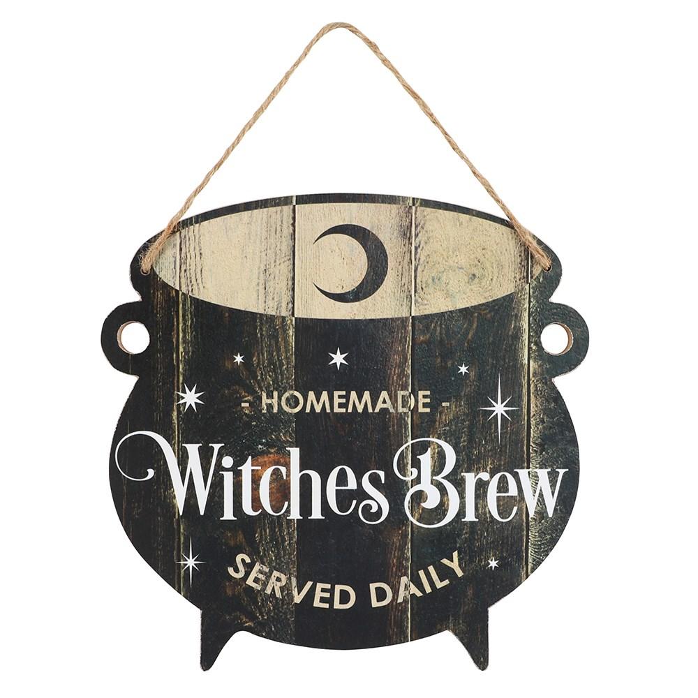 Something Different - Witches Brew Cauldron Wall Sign/Wall decor - Multicolours